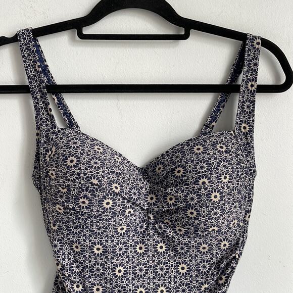 Bond-eye Australia mandala print ruched stomach slimming one piece swimsuit 8 - Picture 2 of 6